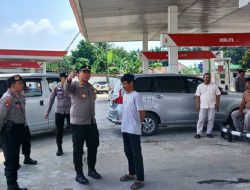 Jelang Nataru, Kapolsek Bagan Sinembah Turun Langsung Pimpin Patroli Keamanan