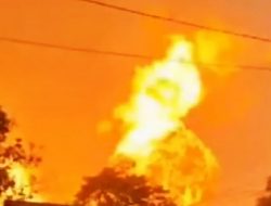 Kebocoran Pipa Gas Picu Kebakaran Hebat di Indragiri Hilir