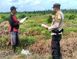 Polsek Tanah Putih Tanjung Melawan Gelar Patroli Karhutla, Titik Api Nihil