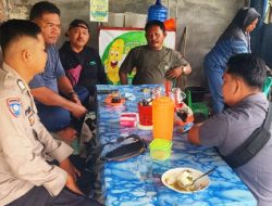 Polsek Simpang Kanan Perkuat Upaya Preventif Lewat Sambang Warga