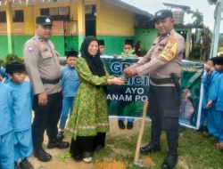 Polsek Bagan Sinembah Sosialisasi Green Policing Lingkungan di Sekolah