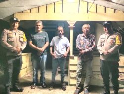 Polsek Bagan Sinembah Evaluasi Pos Siskamling Darussalam