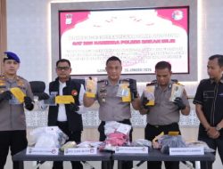 Sita 3,98 Kg Sabu dan Ribuan Pil Ekstasi, Polres Rokan Hilir Ungkap Peredaran Narkoba Jaringan Internasional