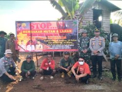 Patroli Terpadu Antisipasi Karhutla, Polsek TPTM Pastikan Nihil Titik Api