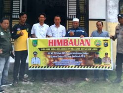 Polsek TPTM Gelar Rapat Koordinasi Pencegahan Karhutla di Kepenghuluan Mesah