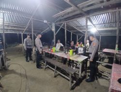 POLSEK BAGAN SINEMBAH LAKSANAKAN KRYD, SITUASI WILAYAH AMAN DAN TERKENDALI