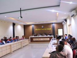 Kapolres Rohil Pimpin Pertemuan Antisipasi Aksi Demo GERAM Jilid III, PT PHR Sepakati Bangun Jalan 15 Km