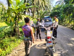Bhabinkamtibmas Polsek Simpang Kanan Intensifkan Sambang Warga Jaga Kamtibmas