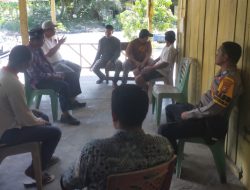Bhabinkamtibmas Sei Meranti Sambangi Warga Tebing Tinggi I, Perkuat Sinergi Jaga Kamtibmas