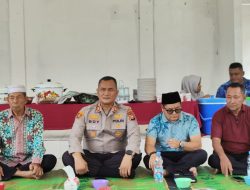 Kapolsek pujud bersama Tokoh adat dan unsur pemerintahan gelar silaturahmi bahas kamtibmas di kecamatan pujud