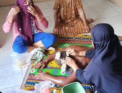 Koban Sarwono Saat Dilakukan Perawatan Medis di Rumah Orang Tuanya 