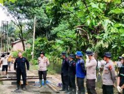 Polda Riau Renovasi Jembatan di Kampar, Buka Akses Vital Warga