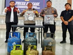 Polres Rohil Tangkap Tiga Pelaku Penyalahgunaan LPG Subsidi