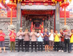 Kapolres Rohil Pimpin Patroli Pengamanan Perayaan Imlek 2577 di Bangko