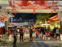 Polsek Lubuk Baja Perkuat Pengamanan Ibadah Tahun Baru Imlek 2577 di Vihara Budhi Bakti