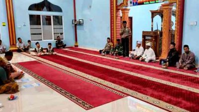 Kapolsek TPTM Perkuat Silaturahmi dan Kamtibmas Lewat Safari Ramadhan