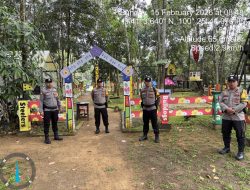 POLSEK BAGAN SINEMBAH LAKSANAKAN PATROLI TEMPAT KERAMAIAN, CIPTAKAN RASA AMAN BAGI MASYARAKAT