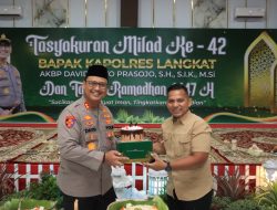 Sambut Bulan Suci Ramadhan 1447 H, Polres Langkat Gelar Doa Bersama dan Santunan Anak Yatim