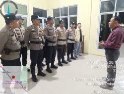 Polsek Bagan Sinembah Gelar KRYD, Situasi Kamtibmas Terpantau Aman dan Kondusif