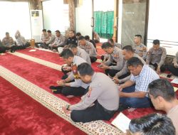 Giat Binrohtal Personel Polres Langkat Tingkatkan Keimanan dan Integritas dalam Bertugas