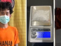Kelabui Petugas Dengan Kotak Rokok, Bandar Narkoba Di Tangkap Polres Binjai