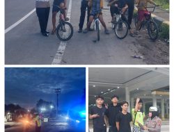 Satlantas Polres Langkat Intensifkan Edukasi “Asmara Subuh” di Stabat, Tekan Risiko Laka Lantas