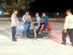 Patroli Malam Polsek Pujud Jaga Kamtibmas, Tekan Aksi Premanisme dan Balap Liar