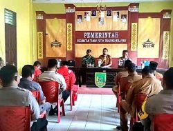 Cegah Karhutla, Kapolsek TPTM Minta Penghulu Aktif Data Lahan dan Turun ke Lapangan