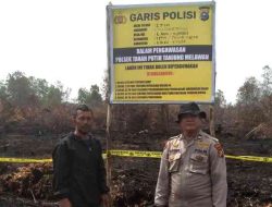 Patroli Karhutla di TPTM Rohil, Api Padam Usai Diguyur Hujan