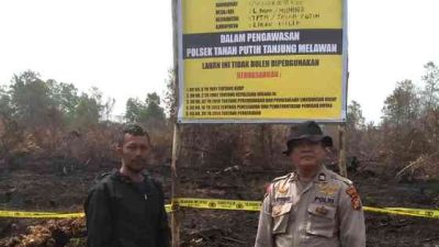 Patroli Karhutla di TPTM Rohil, Api Padam Usai Diguyur Hujan