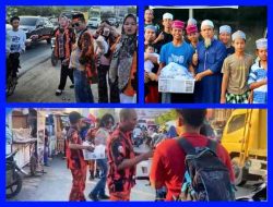 Berbagi Tanpa Henti di Bulan Suci: Hari ke-11 Ramadhan, MPC PP Rohil Serbu Dua Titik Bagan Batu dengan Ratusan Takjil Gratis