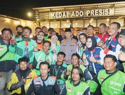 Kapolri dan Kapolda Sumsel Temui Driver Ojol, Perkuat Pendekatan Humanis Polri