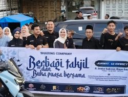 Kolaborasi Para Donatur di Bagan Batu, Ratusan Takjil Gratis Dibagikan untuk Pengguna Jalan