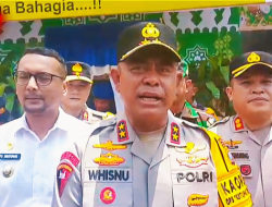 Kapolda Sumut dan Wakapolda Tinjau Pos Pengamanan Operasi Ketupat di Kota Pinang