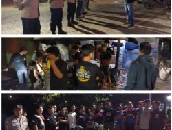 Polsek Lawang Kidul Intensifkan Patroli Malam, Cegah Kejahatan dan Balap Liar di Muara Enim