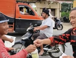 Hari ke-13 Ramadhan, Ketua MPO MPC PP Rohil Apresiasi Konsistensi Tim Takjil Gratis