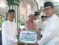 Safari Ramadan Pemkab Rohul di Masjid Al-Falah Desa Kembang Damai Berlangsung Meriah dan Penuh Kebersamaan