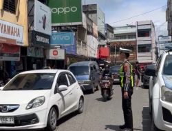 H-1 Idul Fitri Memuncak, Satgas Preemtif Turun Tangan Amankan Pusat Perbelanjaan Muara Enim!”