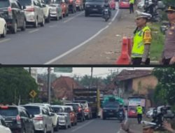Arus balik h+5 lebaran ramai lancar kendaraan ronda empat