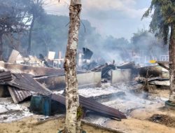 Ini Penyebab Kebakaran Hanguskan Mushola dan Asrama Santri Madrasah Aliyah An Nur