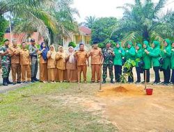 Danramil 03 Bagan Sinembah Tanam 90 Pohon Peringati HUT Korem ke-67