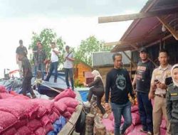 Deninteldam XIX/TT Amankan Kapal Muat Bawang Ilegal di Inhil