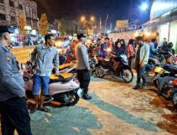 Cegah Gangguan Kamtibmas, Polsek Bagan Sinembah Gelar KRYD di Titik Keramaian 