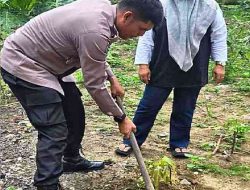 Green Policing: Polsek Bagan Sinembah Ajak Warga Peduli Lingkungan