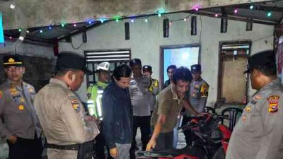 Polsek Bagan Sinembah Gelar Razia Malam, Situasi Terpantau Aman