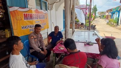 Minggu Kasih Polsek Bulang kota batam, Wadah Serap Aspirasi dan Perkuat Kedekatan dengan Masyarakat Pulau Buluh