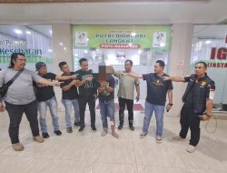 Kurang dari 8 Jam, Polres Langkat Ringkus Pelaku Curas Bersenjata Api Rakitan di Hinai