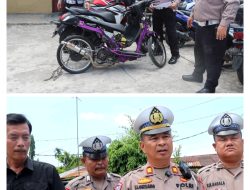 Polres Binjai Amankan 14 Unit Sepeda Motor Terlibat Aksi Balap Liar Dan Begal