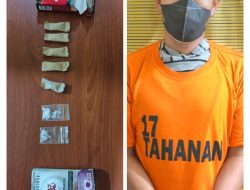 Kelabui Polisi Dengan Bungkus Rokok, Seorang Pemuda Diboyong Ke Polres Binjai
