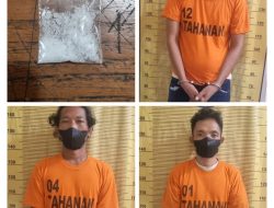 3 (tiga) Pengedar Narkoba Di Kota Binjai Mengakui Perbuatannya Setelah Diringkus Satresnarkoba Polres Binjai berikut Barang Buktinya